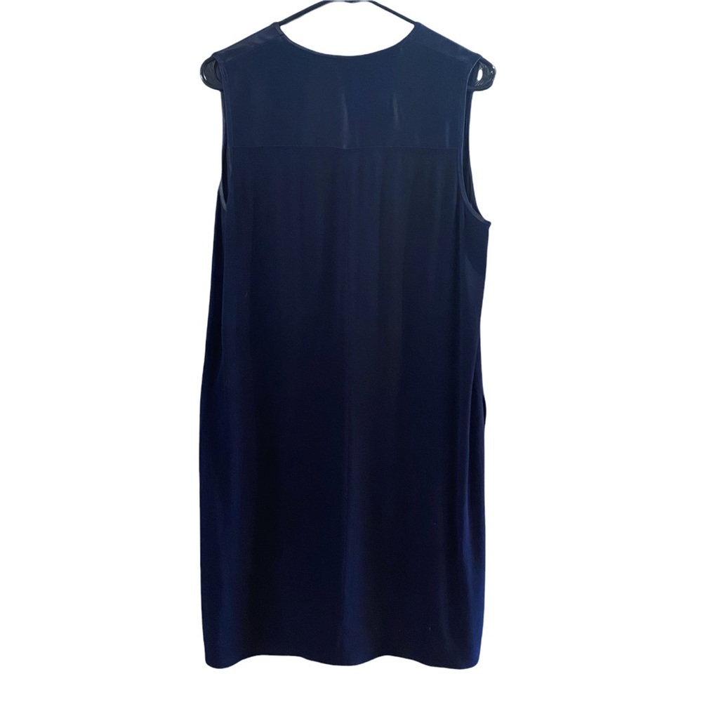 Vince. Night Out Midnight Blue Shift Dress - Picture 7 of 8
